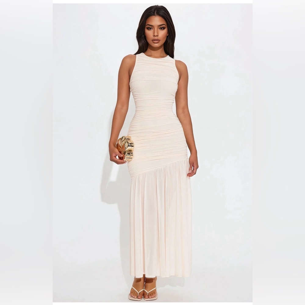 Kendall Ruched Maxi Dress